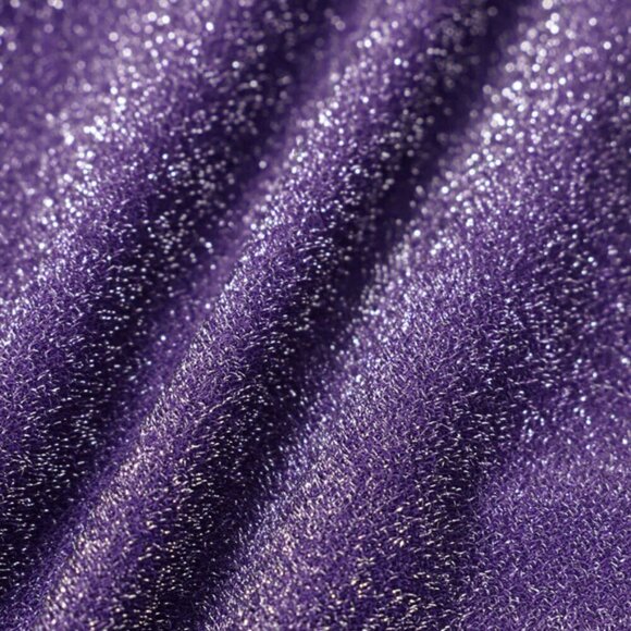 BERLOOK Purple Lurex Cut Out Bikini Top ONLY 65 - Picture 11 of 12